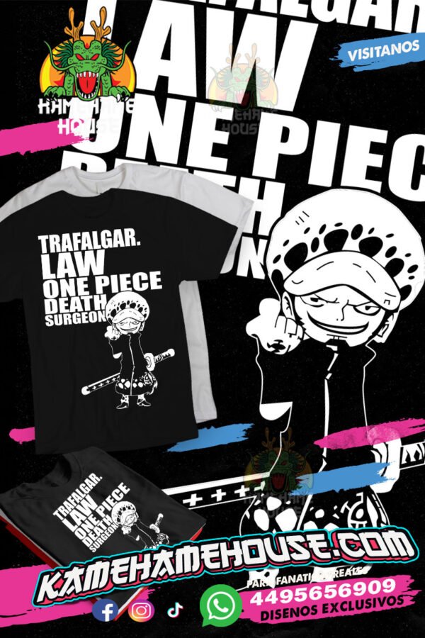 One Piece Trafalgan Cartoon
