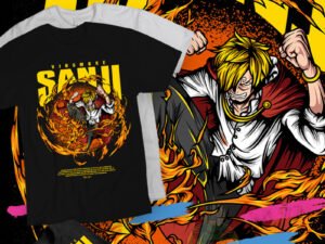 One Piece Sanji Fire