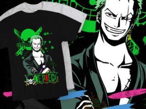 One Piece Zoro Green Power
