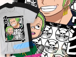 One Piece Zoro Black