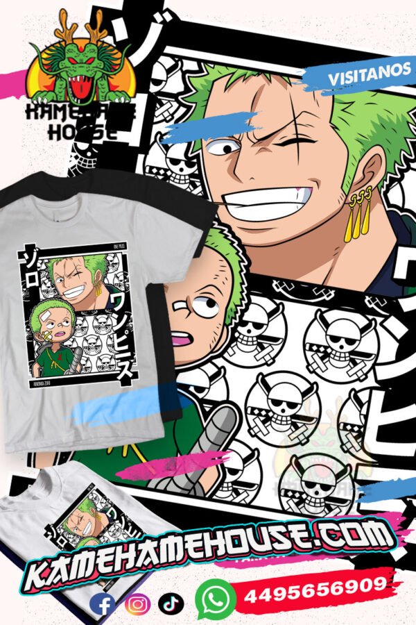 One Piece Zoro Black