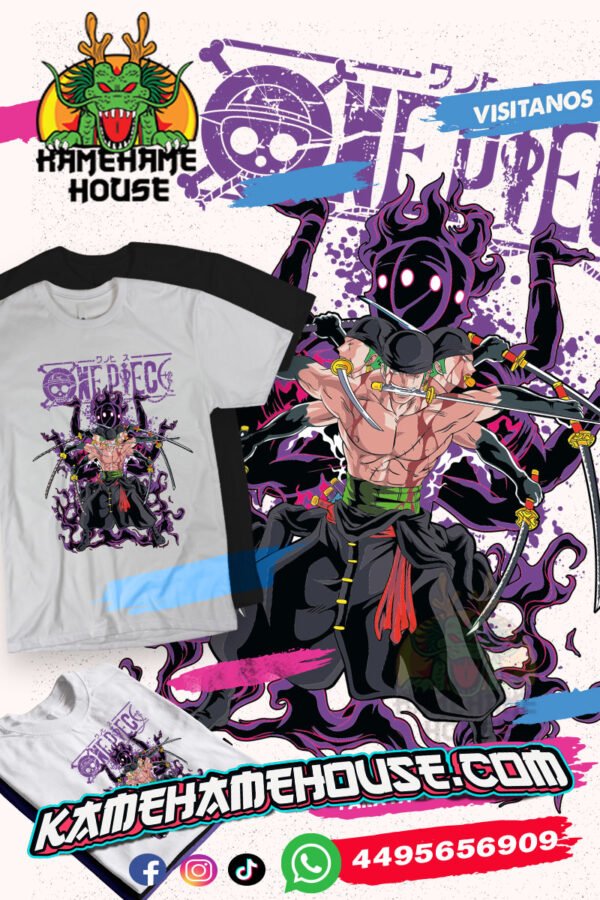 One Piece Zoro Purple