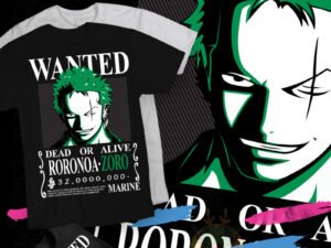 One Piece Wanted Zoro Black