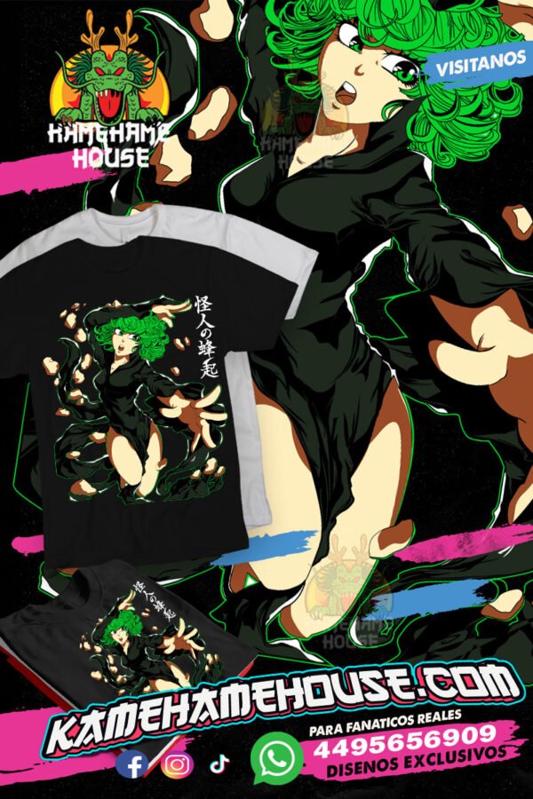 One Punch Man Tatsumaki Full Color