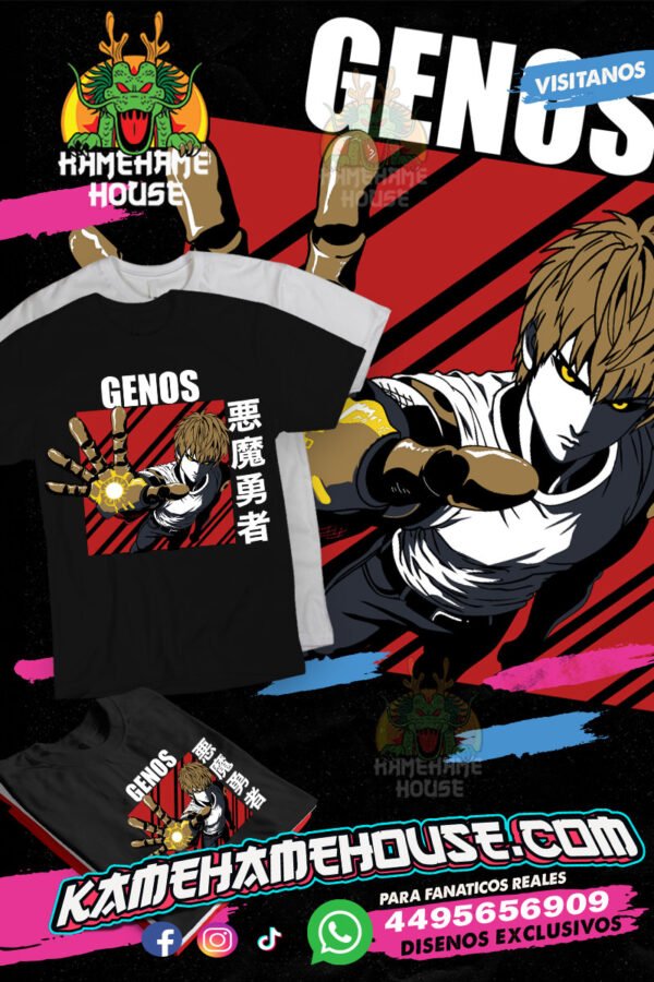 One Punch Man Genos