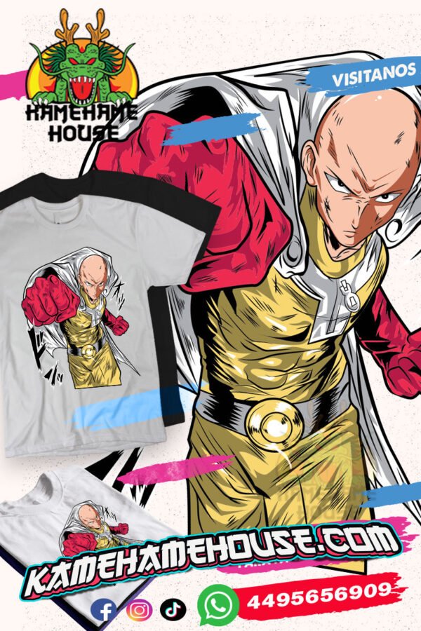 One Punch Man Saitama Attack