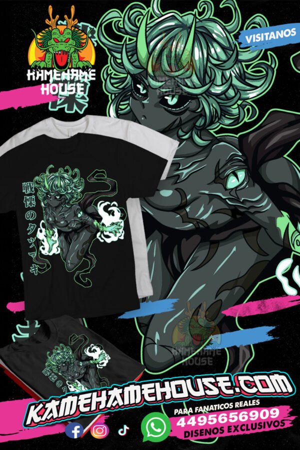 One Punch Man Tatsumaki Attack