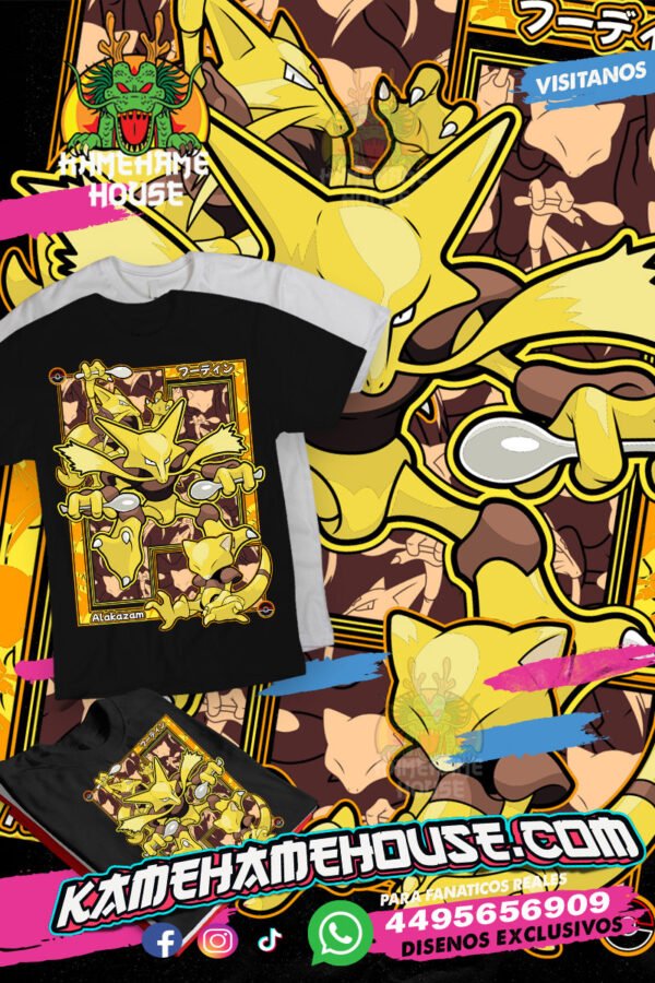 Pokemon Evolution Alakazam