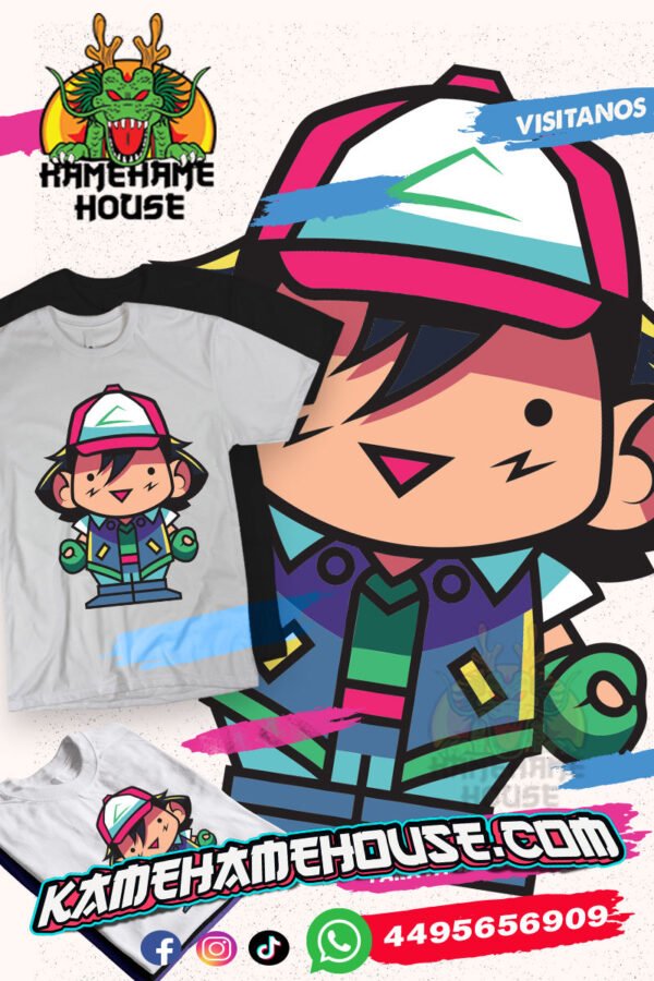 Pokemon Ash Chibi