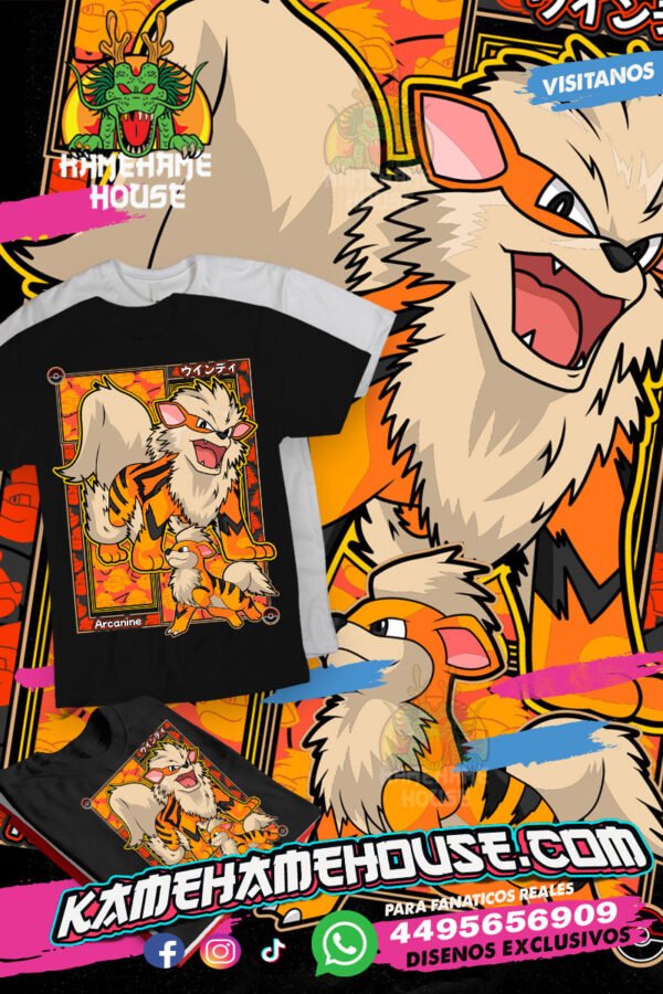 Pokemon Evolution Arcanine