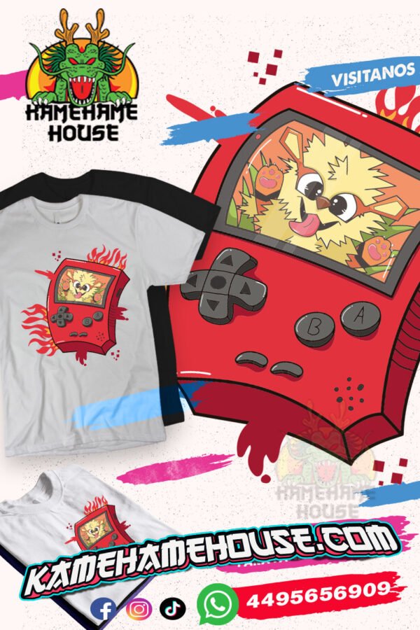 Pokemon Video Game Growlie Fire