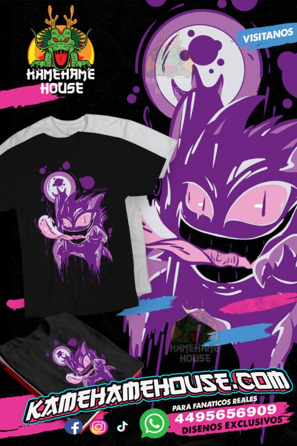 Pokemon Video Gengar Ink