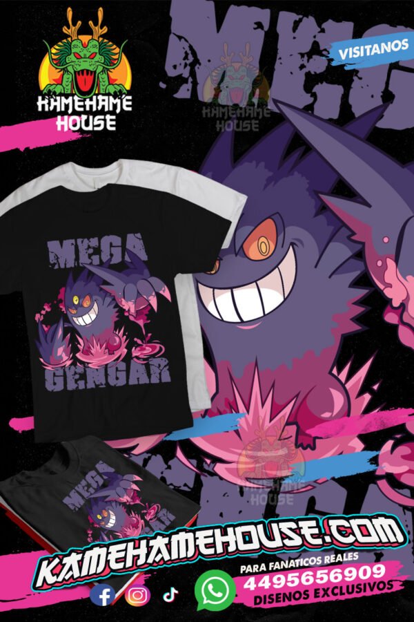 Pokemon Video Gengar Mega