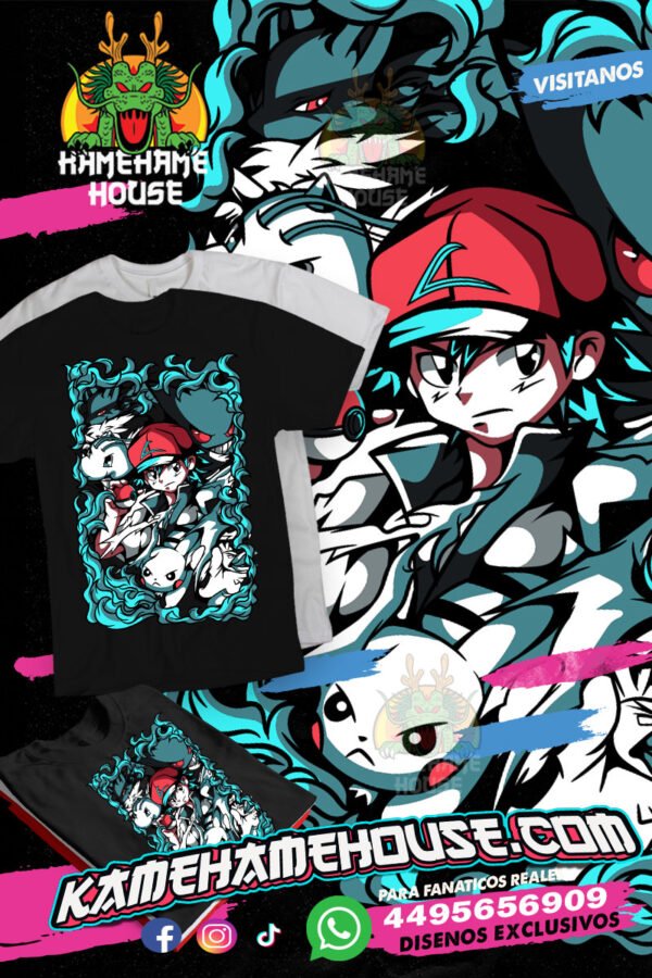 Pokemon Ash Poster