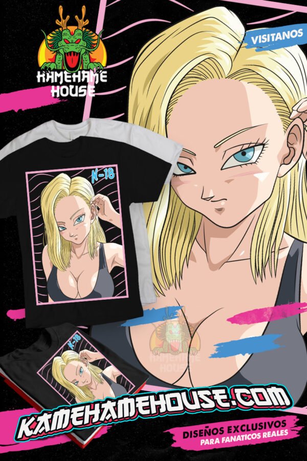 Waifu Androide 18 Face