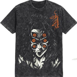 Acid Wash Kokushibo Face Demon