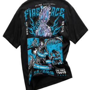 Playera Fire Force Llama Imparable