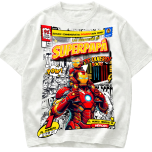 Playera Iron Man Día del Padre Te quiero 3000