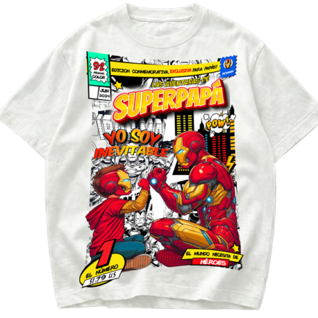 Playera Iron Man Día del Padre Edición Especial