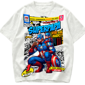 Playera Capitán América Día del Padre Edición Especial
