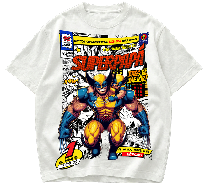 Playera Wolverine Día del Padre Edición Especial