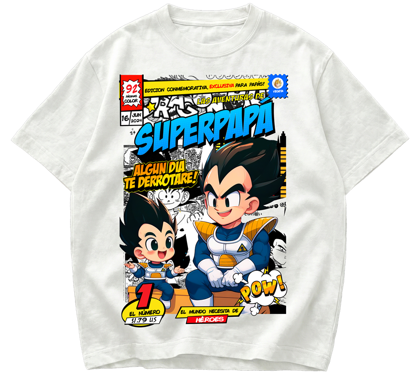 Playera Vegeta Día del Padre Edición Especial