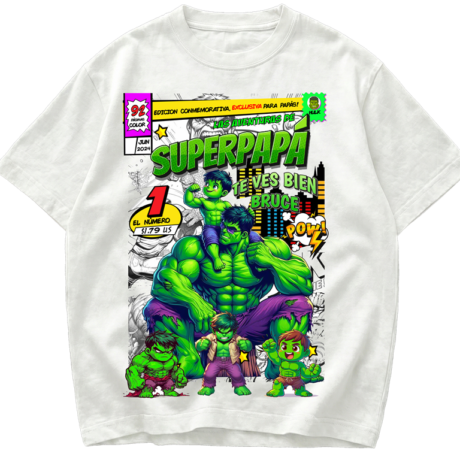Playera Hulk Día del Padre Edición Especial