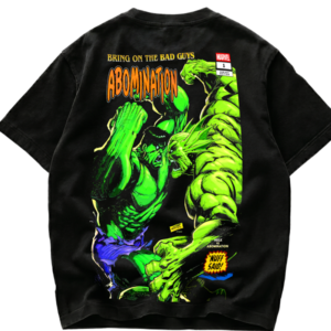 Playera Hulk vs Abomination Marvel Bring On The Bad Guys