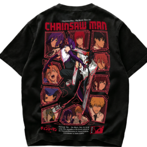 Playera Chainsaw Man Reze Arc Movie Streetwear