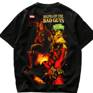 Playera Green Goblin Marvel Bring On The Bad Guys Retro