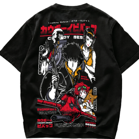 Playera Cowboy Bebop Spike Spiegel