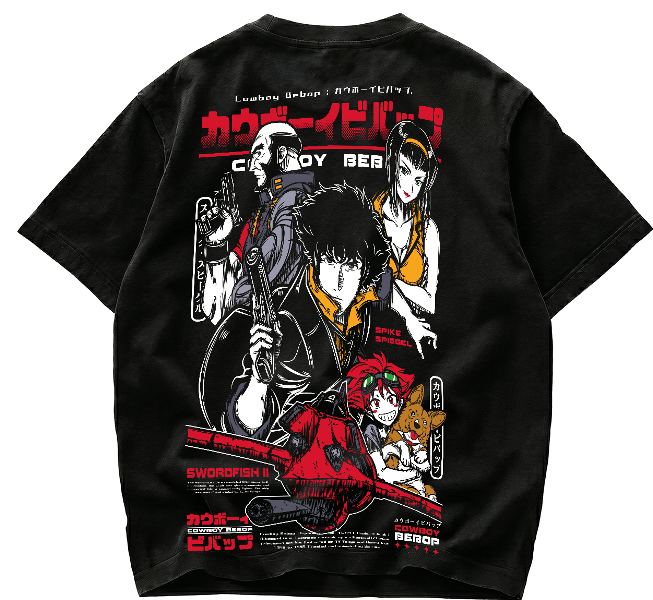 Playera Cowboy Bebop Spike Spiegel