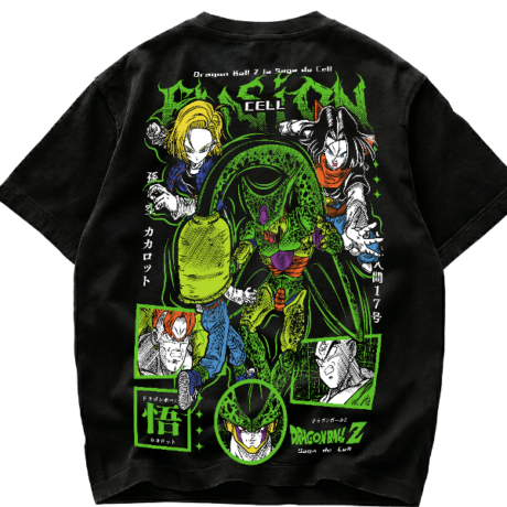 Playera Cell Saga Dragon Ball Z Streetwear Anime