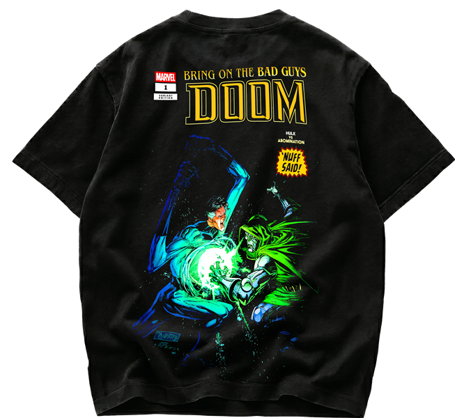 Playera Doctor Doom Marvel Bring On The Bad Guys Retro