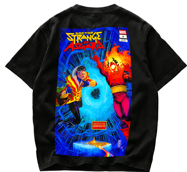 Playera Marvel Doctor Strange of Asgard "Bring on the Bad Guys"