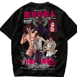 Playera Eren Yeager Attack on Titan Retumbar Streetwear