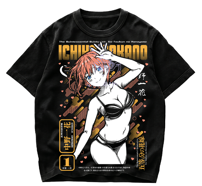 Playera Ichika Nakano The Quintessential Quintuplets Streetwear