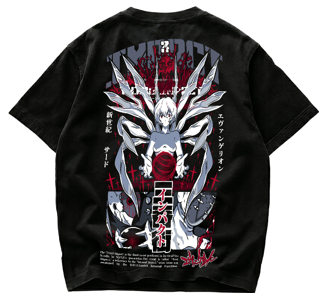 Playera Rei Ayanami Evangelion Third Impact Streetwear