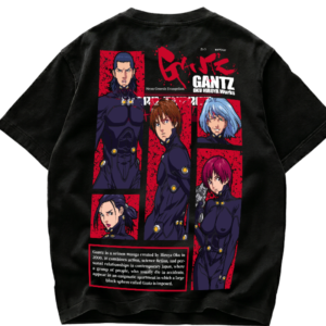 Playera Gantz Kei Kurono Seinen Manga Streetwear