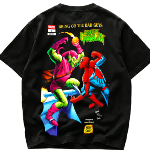 Playera Marvel Spider-Man vs Green Goblin "Bring on the Bad Guys"