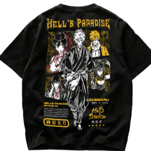 Playera Hell's Paradise Gabimaru Jigokuraku Streetwear Anime