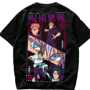 Playera Yuji Itadori vs Yuta Okkotsu Jujutsu Kaisen Streetwear