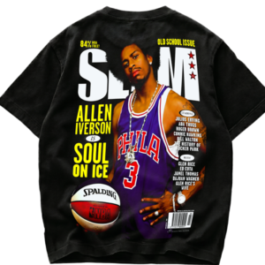 Playera Allen Iverson SLAM Magazine Cover "Soul On Ice" Vintage Style