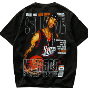 Playera Allen Iverson SLAM Magazine Cover "Respect The Game" Vintage Style