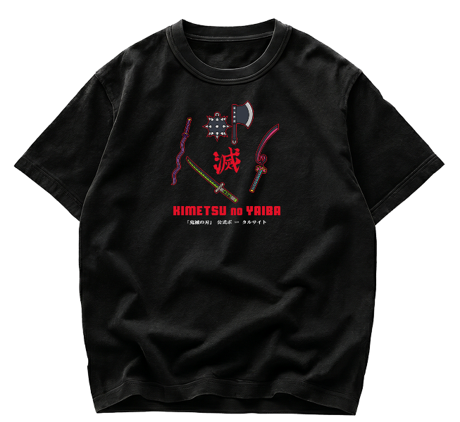Playera Muzan Kibutsuji Kimetsu no Yaiba Castillo Infinito - Imagen 2