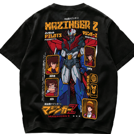 Playera Mazinger Z Pilotos
