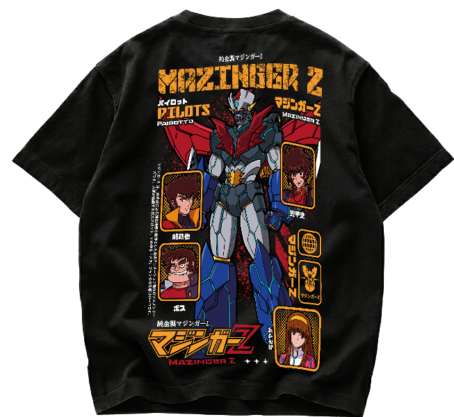Playera Mazinger Z Pilotos