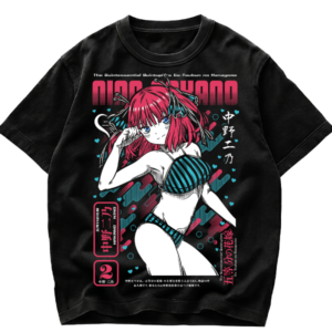 Playera Nino Nakano The Quintessential Quintuplets Streetwear Anime