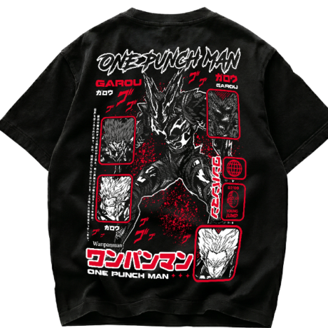 Playera One Punch Man Garou Cosmic Fear