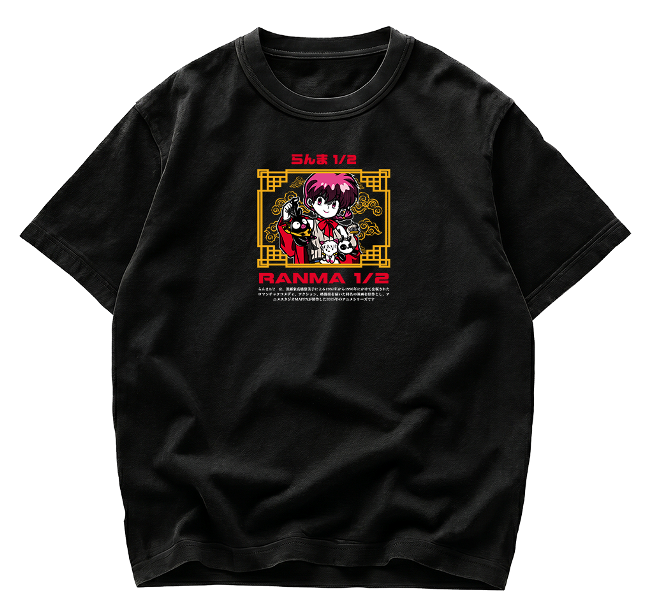 Playera Ranma 1/2 Cast Vintage Anime - Imagen 2